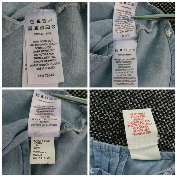 Shrinking Violet Soft Denim Dress - Picture 8 of 8